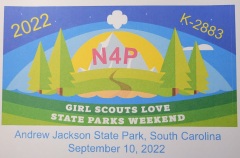 2022 K-2883 Girl Scouts Love State Parks Weekend